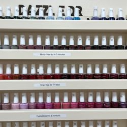 Kim's Nail Perfections II - Dazzle Dry, lots of colors.