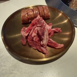 Sausage and beef finger