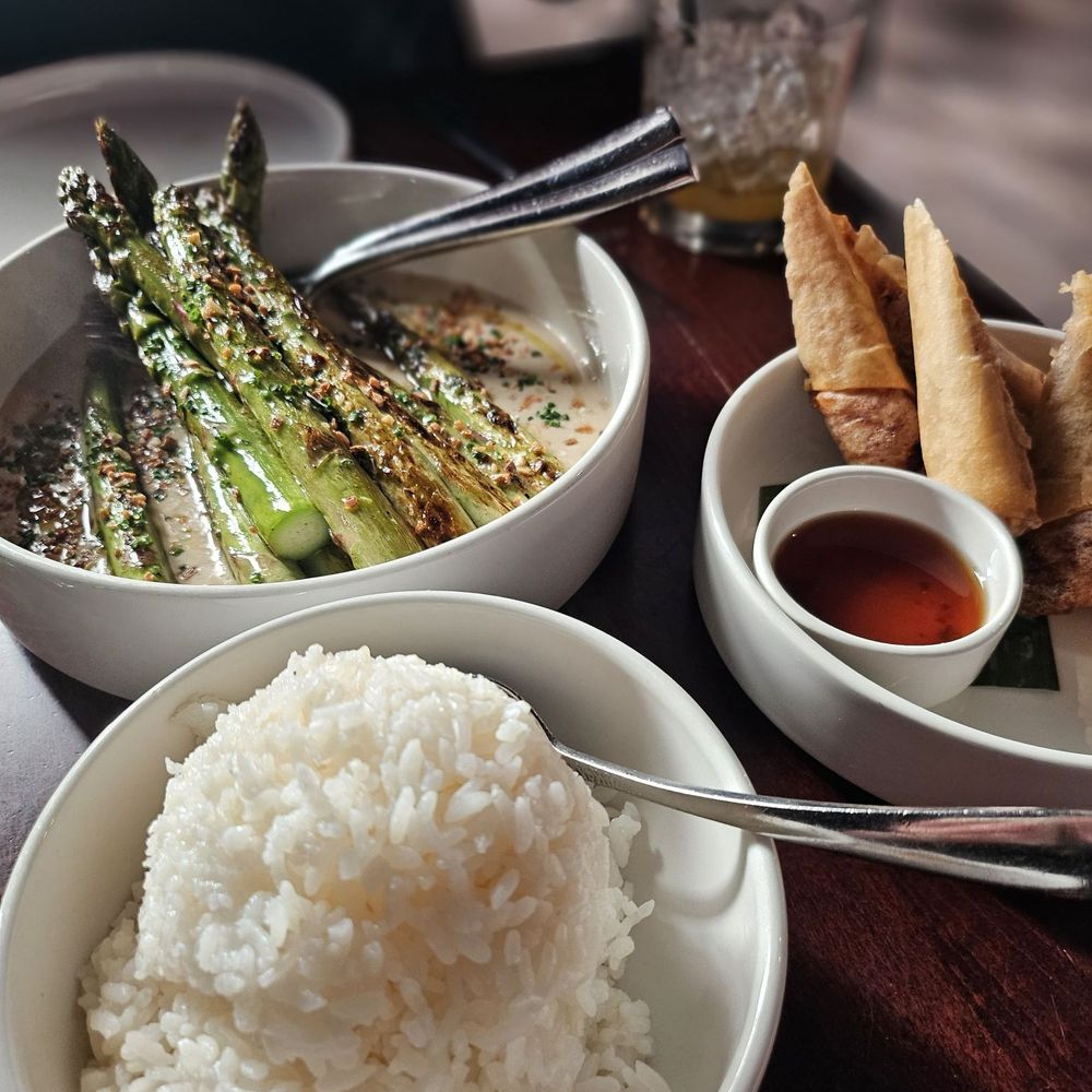 Wild Cat - You need some rice to soak up the asparagus sauce. Yum-my! - Caterers Near Me - Seattle, Washington Wild Cat - You need some rice to soak up the asparagus sauce. Yum-my! - Caterers Near Me - Seattle, Washington