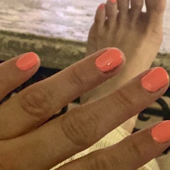 Deluxe Nails & Spa - Basic Gel manicure and basic pedicure $57 (not including tip) - Nail Salons Near Me - Quartz Hill, California