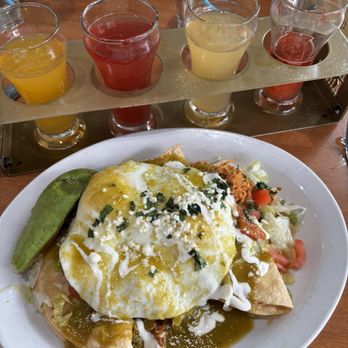 Hash Kitchen - Potato tacos and mimosa flight - Breakfast & Brunch Near Me - Scottsdale, Arizona