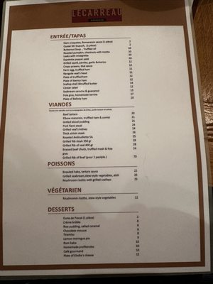Menu photo 1 Restaurant Lecarreau Bordeaux, 33