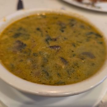Rasoi - Mushroom & spinach soup - light broth, spicy - Indian Near Me - Pawtucket, Rhode Island