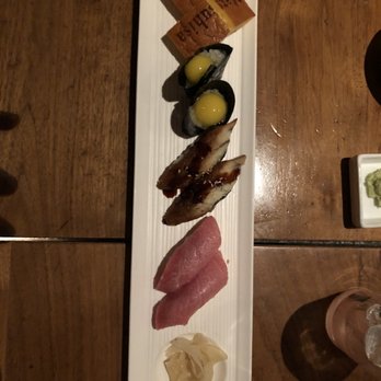 Matsuhisa - Tamago, quail egg, unagi, otoro - Japanese Near Me - Vail, Colorado Matsuhisa - Tamago, quail egg, unagi, otoro - Japanese Near Me - Vail, Colorado