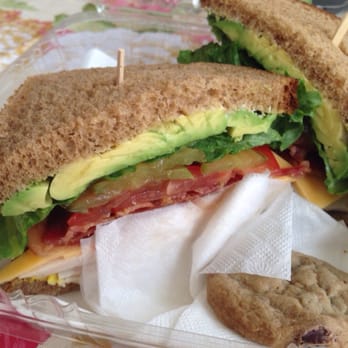 The Last Drop Cafe - Oven roasted turkey sandwich on wheat with added bacon & avocado - Bakeries Near Me - Claremont, California