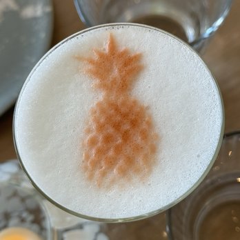 Suspiro - Love the pineapple detail on the Pisco Sour - Spanish Near Me - San Jose, California Suspiro - Love the pineapple detail on the Pisco Sour - Spanish Near Me - San Jose, California