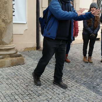 Sandeman's New Prague Tours - Tour guide Brian on the Sandeman's tour - Tours Near Me - Prague, Puerto Rico