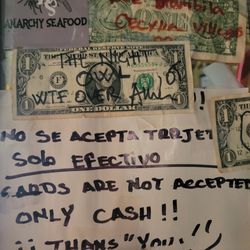 Ricky's Place - Old school payment please