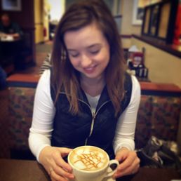 Caramel Macchiato Latte, is definitely full of sugar, but is so delicious for a treat. A bonus on top is that it comes with a free refill! Caramel Macchiato Latte, is definitely full of sugar, but is so delicious for a treat. A bonus on top is that it comes with a free refill!