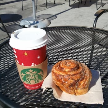 Starbucks - Grande Pikes Peak & Morning Bun - Coffee & Tea Near Me - San Diego, California