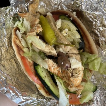 Greek To Me - Aegean Chicken Gyro Sandwich - Greek Near Me - Erlanger, Kentucky