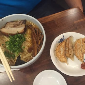 Menya le Nood - Large Tonkotsu Ramen Spicy Level 1 with Gyoza set - Ramen Near Me - Honolulu, Hawaii Menya le Nood - Large Tonkotsu Ramen Spicy Level 1 with Gyoza set - Ramen Near Me - Honolulu, Hawaii