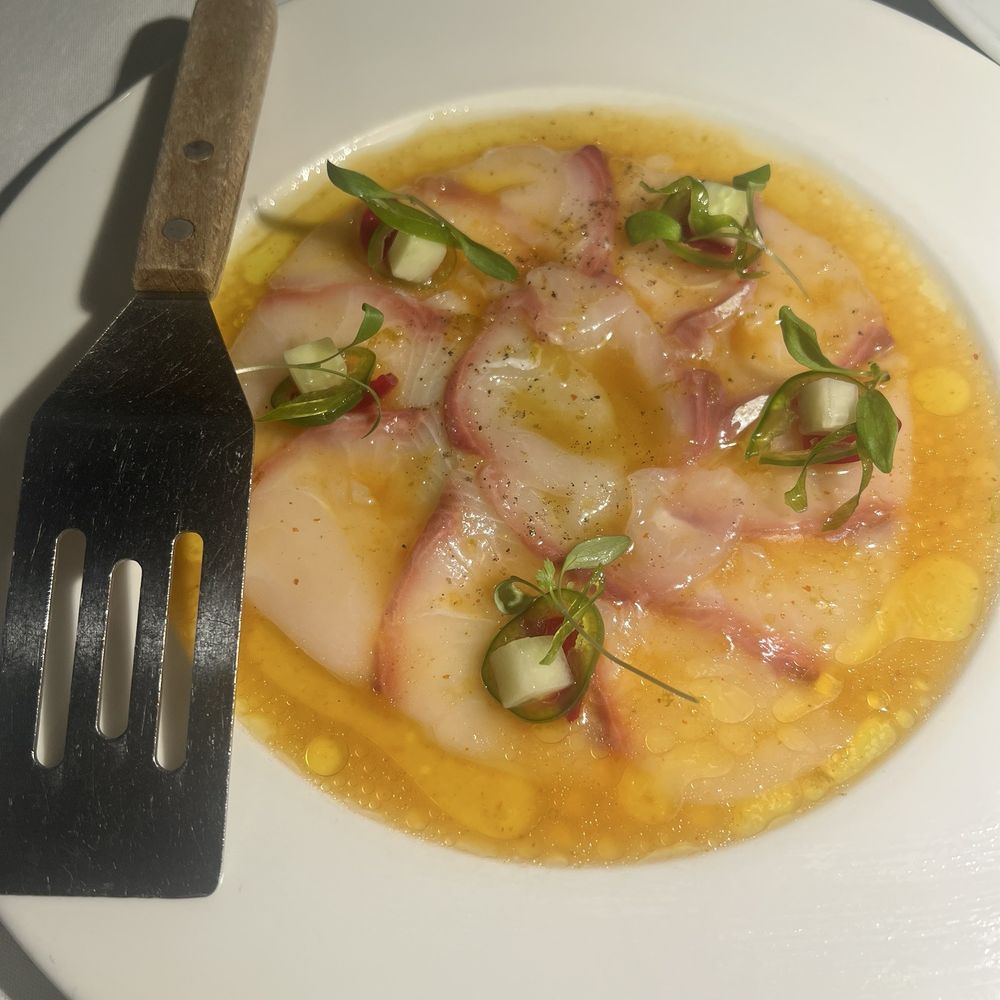 LPM Restaurant & Bar - Yellow tail carpaccio - French Near Me - Miami, Florida