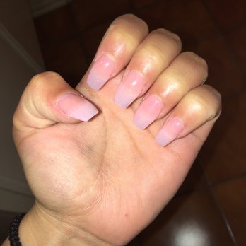Nail N Spa Studio - This is called clear pink I really think it's cute and it's really cheap I got them gel and short for 27$ - Nail Salons Near Me - Santa Ana, California Nail N Spa Studio - This is called clear pink I really think it's cute and it's really cheap I got them gel and short for 27$ - Nail Salons Near Me - Santa Ana, California