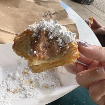 Loretta's Authentic Pralines - Praline filled beignet - Candy Stores Near Me - New Orleans, Louisiana