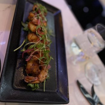 BLK SWAN - Aleppo Blackened Grilled Shrimp - New American Near Me - Baltimore, Maryland