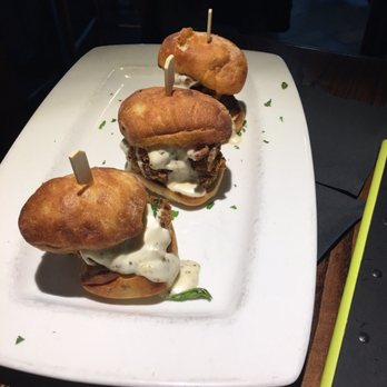 Jimmy's on First - Southern Fried Chicken Sliders - comfort food - New American Near Me - Seattle, Washington Jimmy's on First - Southern Fried Chicken Sliders - comfort food - New American Near Me - Seattle, Washington