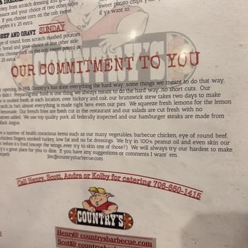 Country's Barbecue - Restaurant Committment - Barbeque Near Me - Columbus, Georgia Country's Barbecue - Restaurant Committment - Barbeque Near Me - Columbus, Georgia
