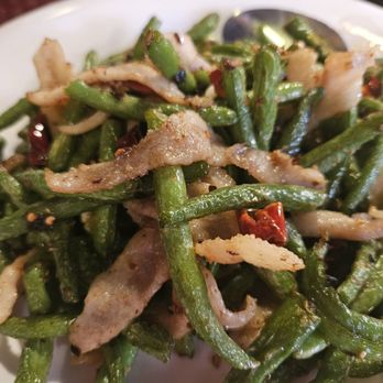 Spicy King - Stir fried pork with long beans - Szechuan Near Me - San Francisco, California Spicy King - Stir fried pork with long beans - Szechuan Near Me - San Francisco, California
