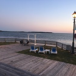 The Sunset Room at The Shipyard - Deck off dining area