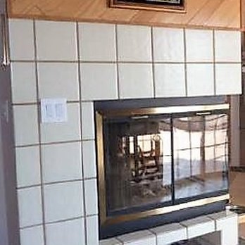CJ & J Construction - Old Fireplace Tile/Facing - General Contractors Near Me