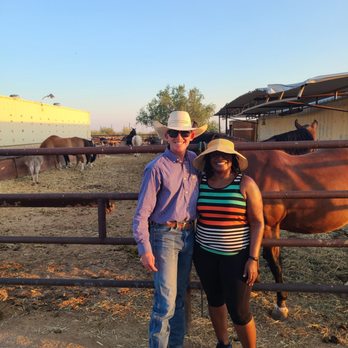 MacDonald's Ranch - Kyle and me after the ride - Horseback Riding Near Me - Scottsdale, Arizona