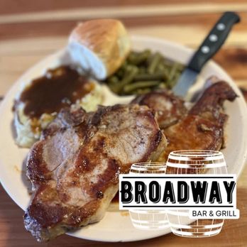 Broadway Bar & Grill - a plate of food - Burgers Near Me - Blanchester, Ohio