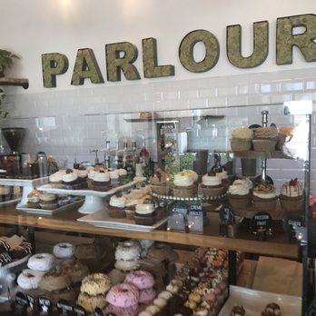 Parlour Bakery - Display case. Lots of great options and cute decor! - Cupcakes Near Me - Plantation, Florida Parlour Bakery - Display case. Lots of great options and cute decor! - Cupcakes Near Me - Plantation, Florida