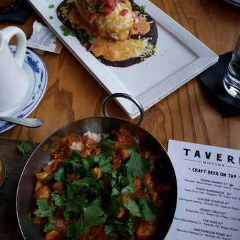 Tavern - Chix Chimichamga $14.50 was 3/5 and chix tikka masala $15.50 was a 3/5 also - New American Near Me - Nashville, Tennessee Tavern - Chix Chimichamga $14.50 was 3/5 and chix tikka masala $15.50 was a 3/5 also - New American Near Me - Nashville, Tennessee
