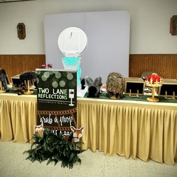 Two Lane Reflections - Photobooth setup at baby shower - Photo Booth Rentals Near Me - Jane Lew, West Virginia