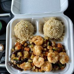 Oriental Express - Shrimp Kung Pao & Fried Rice