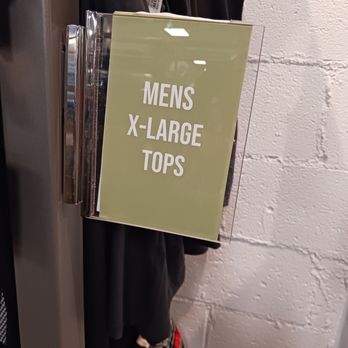 Uptown Cheapskate - Men's sizing label - Used, Vintage & Consignment Near Me - Boise, Idaho Uptown Cheapskate - Men's sizing label - Used, Vintage & Consignment Near Me - Boise, Idaho