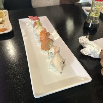 Sushi Kingdom - Rainbow Roll - Sushi Bars Near Me - Ontario, California Sushi Kingdom - Rainbow Roll - Sushi Bars Near Me - Ontario, California
