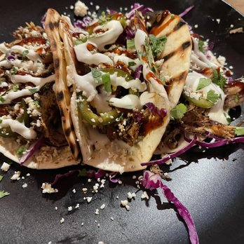 smiling moose - Pulled pork tacos - Brewpubs Near Me - Cranberry Township, Pennsylvania
