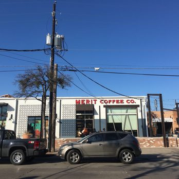 Merit Coffee - View from the road - Coffee & Tea Near Me - Dallas, Texas Merit Coffee - View from the road - Coffee & Tea Near Me - Dallas, Texas