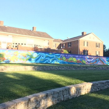 River View Park - Wall murals toward the South end. - Parks Near Me - Frankfort, Kentucky