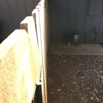 Ultra Fencing - Gate is not square. - Fences & Gates Near Me - Redding, California