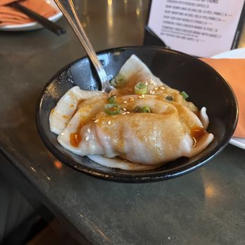 Dan Dan - Dumplings in Chili Oil (4pc) - Szechuan Near Me - Philadelphia, Pennsylvania Dan Dan - Dumplings in Chili Oil (4pc) - Szechuan Near Me - Philadelphia, Pennsylvania
