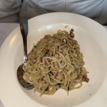 Casarecce - Spaghetti Carbonara - Italian Near Me - Boston, Massachusetts