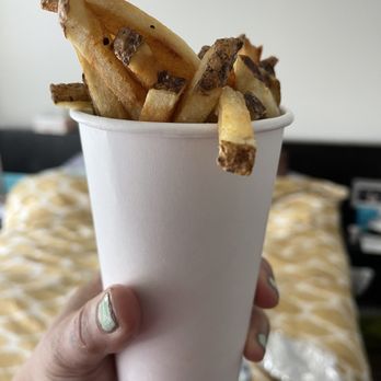 Crave Burger Cafe - Fresh cut fries - Cafes Near Me - Jersey City, New Jersey
