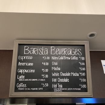 Syrup Downtown - Beverage Menu - Breakfast & Brunch Near Me - Denver, Colorado
