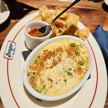 Seager & Sons - Baked Crab Rangoon Dip - Pizza Near Me - Plano, Texas