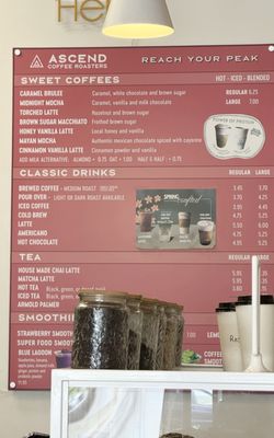 Menu photo 1 Ascend Coffee Roasters Carlsbad, CA