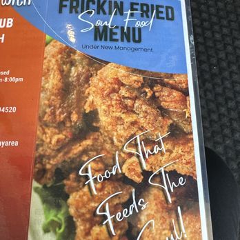 Frickin Fried - Menu - Southern Near Me - Concord, California