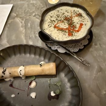 Ammoora - Halloumi cigar, Syrian wedding soup - Mediterranean Near Me - Baltimore, Maryland Ammoora - Halloumi cigar, Syrian wedding soup - Mediterranean Near Me - Baltimore, Maryland