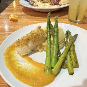 Savor - Herb crusted Cod with mashed potatoes and asparagus - Southern Near Me - Cookeville, Tennessee Savor - Herb crusted Cod with mashed potatoes and asparagus - Southern Near Me - Cookeville, Tennessee