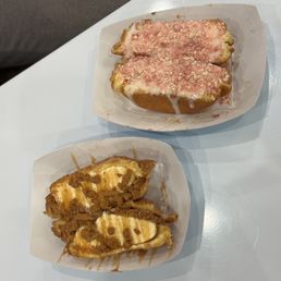 Biscoff Cookie Butter Smashed Donut.