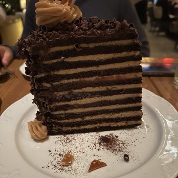 LAVO - 20 layer chocolate cake (very dense cake $29!) - Italian Near Me - West Hollywood, California LAVO - 20 layer chocolate cake (very dense cake $29!) - Italian Near Me - West Hollywood, California