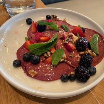 Wildseed - Red Velvet Pancakes - Vegan Near Me - San Francisco, California