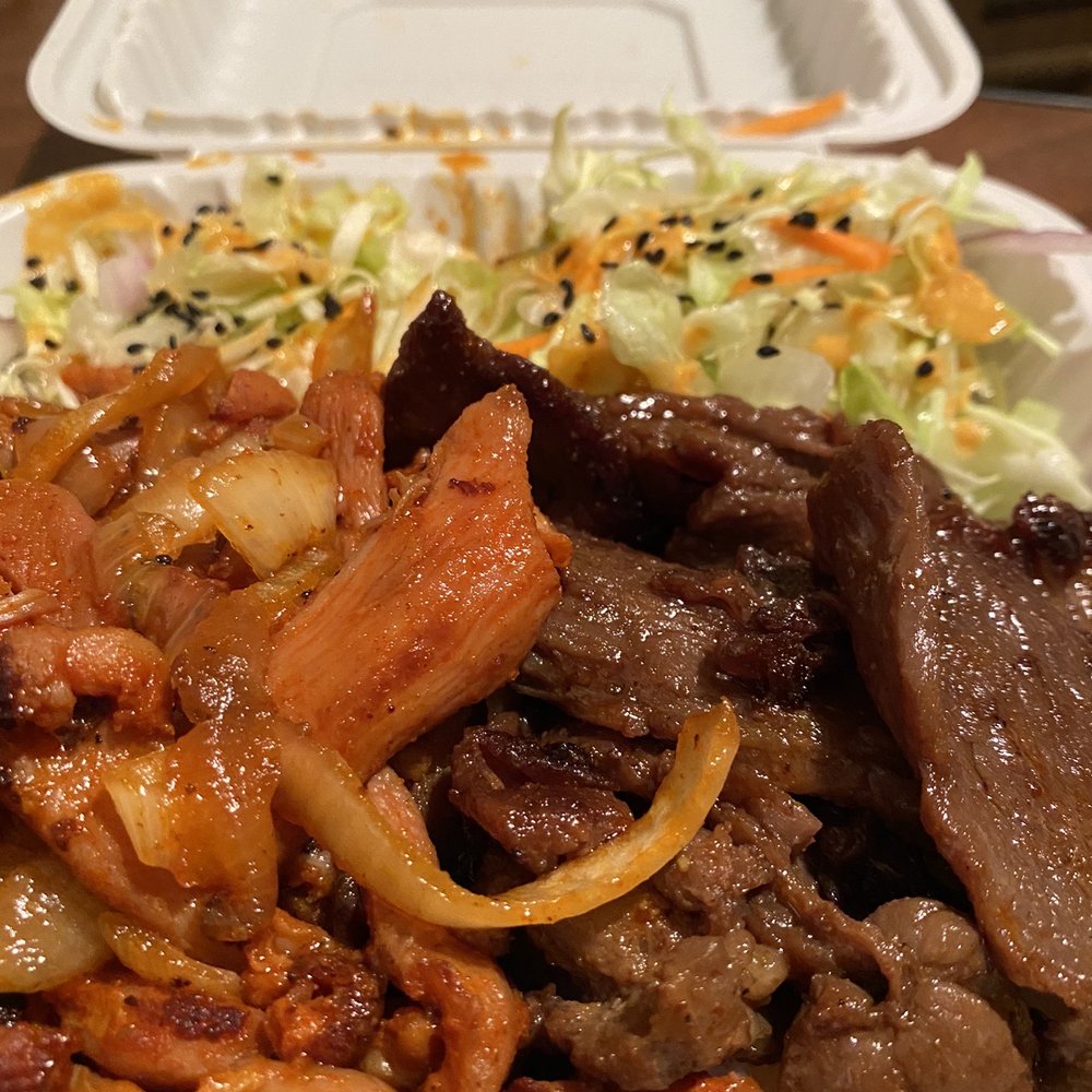 Ono Hawaiian BBQ - 2 item plate with extra slaw - Hawaiian Near Me - San Leandro, California Ono Hawaiian BBQ - 2 item plate with extra slaw - Hawaiian Near Me - San Leandro, California